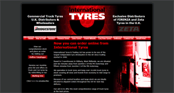 Desktop Screenshot of internationaltyres.com